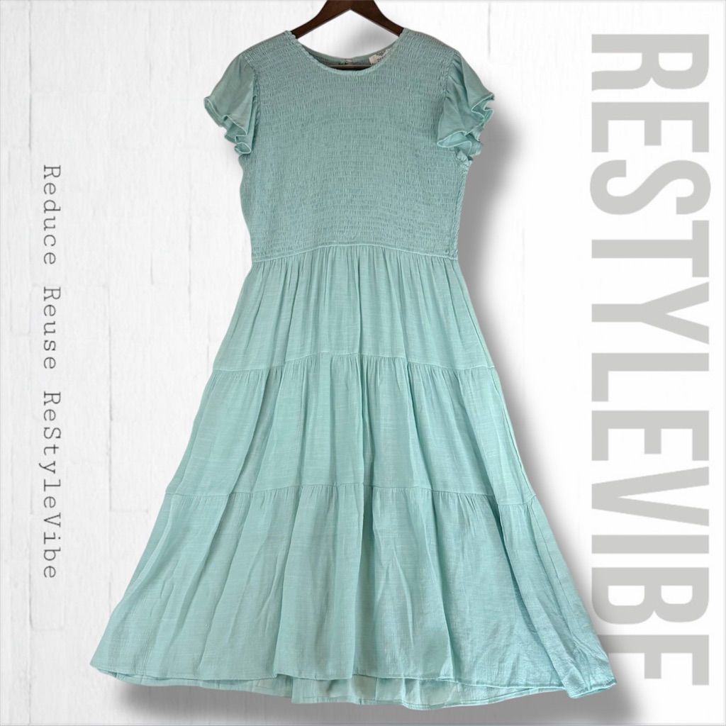 Perch By Blu Pepper Women’s Size 2x Dress Midi Length Nwot Anthropologie Lined